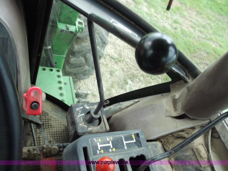 image for item C2096 1991 John Deere 2755 MFWD tractor with loader