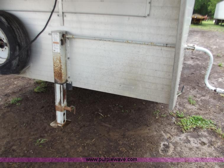 image for item C2098 2005 Hillsboro 32' aluminum stock trailer