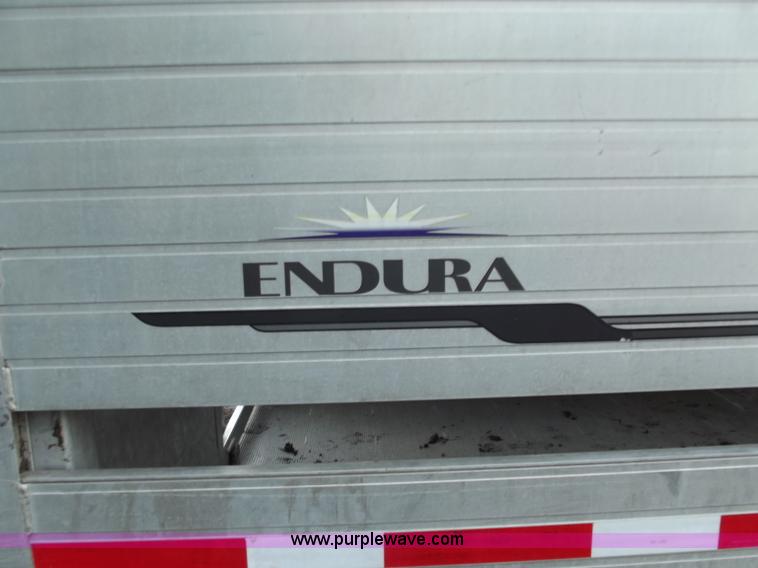 image for item C2098 2005 Hillsboro 32' aluminum stock trailer