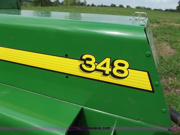 image for item C2106 2005 John Deere 348 square baler
