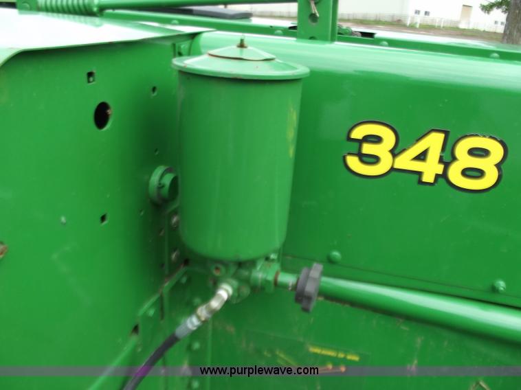 image for item C2106 2005 John Deere 348 square baler