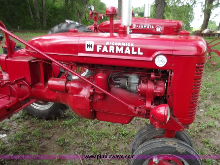 image for item C2109 Mccormick Farmall B Culti-Vision tractor