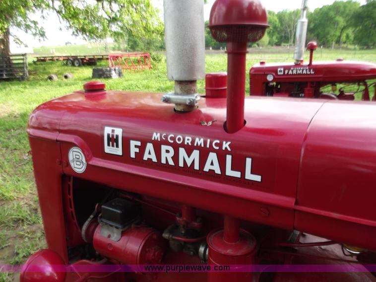 image for item C2109 Mccormick Farmall B Culti-Vision tractor