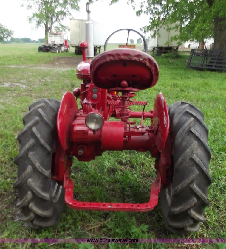 image for item C2110 1940 Mccormick Farmall A Culti-Vision tractor