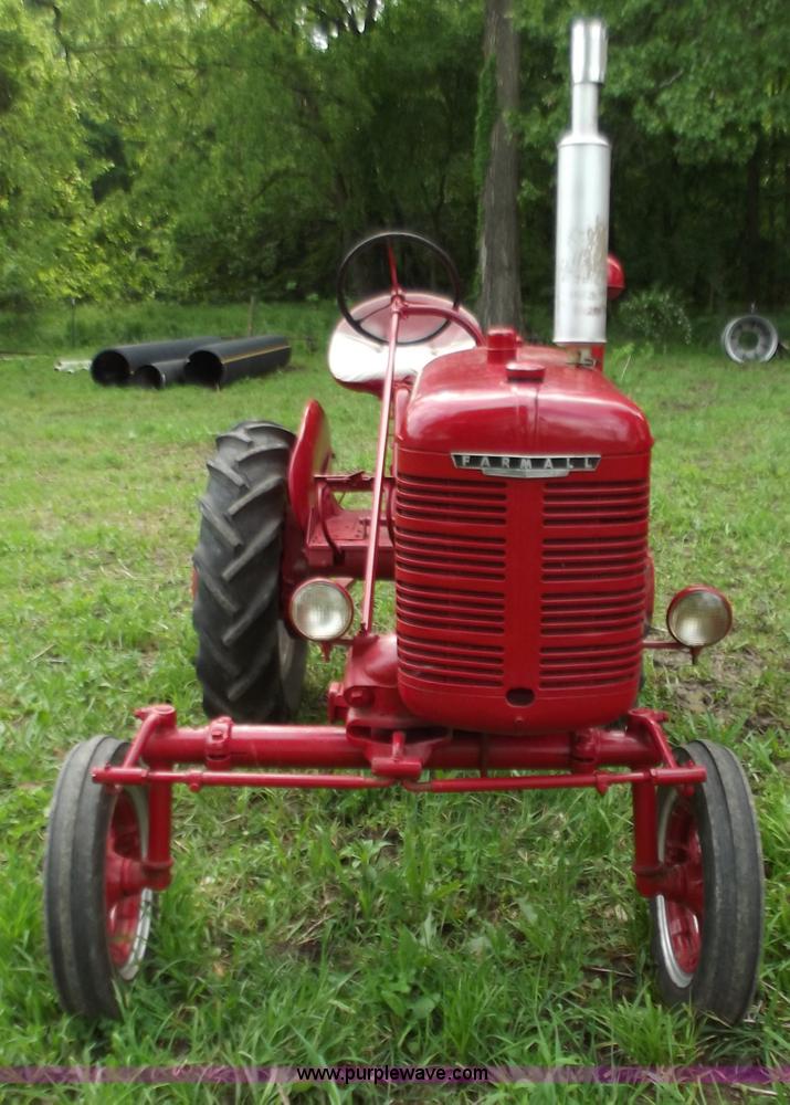 image for item C2110 1940 Mccormick Farmall A Culti-Vision tractor