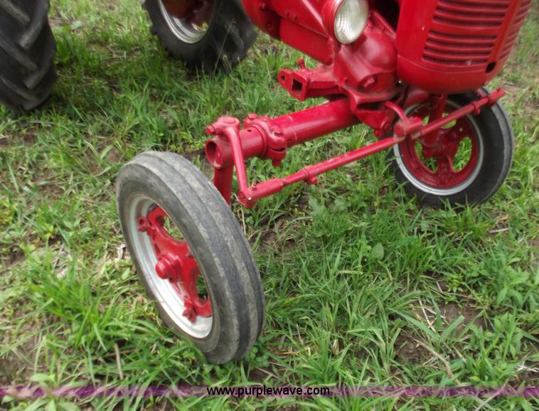 image for item C2110 1940 Mccormick Farmall A Culti-Vision tractor
