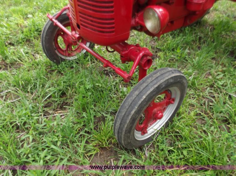 image for item C2110 1940 Mccormick Farmall A Culti-Vision tractor