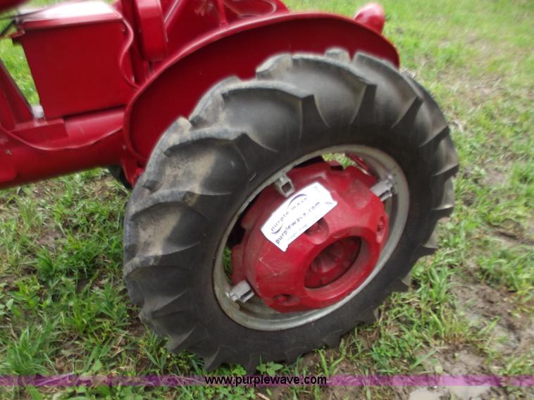 image for item C2110 1940 Mccormick Farmall A Culti-Vision tractor