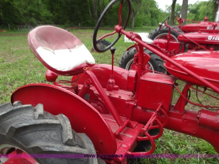 image for item C2110 1940 Mccormick Farmall A Culti-Vision tractor