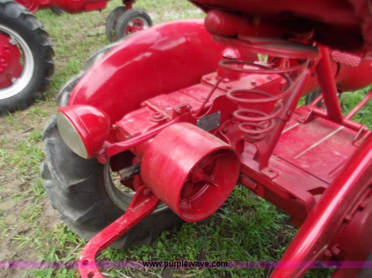 image for item C2110 1940 Mccormick Farmall A Culti-Vision tractor