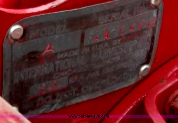 image for item C2110 1940 Mccormick Farmall A Culti-Vision tractor