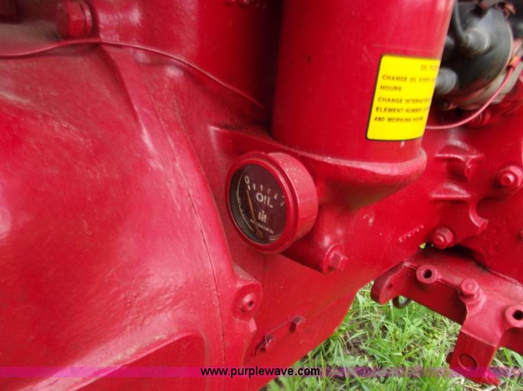 image for item C2110 1940 Mccormick Farmall A Culti-Vision tractor