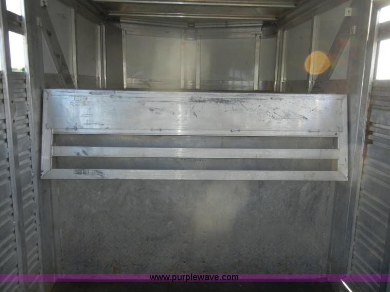 image for item D4060 2006 Liberty 20' gooseneck stock trailer