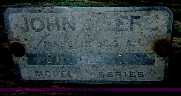 image for item D4071 John Deere L&M manure spreader