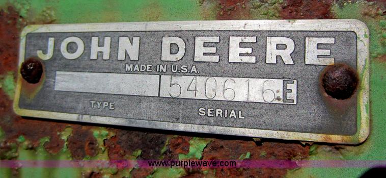 image for item D5502 1981 John Deere 2420 self-propelled swather