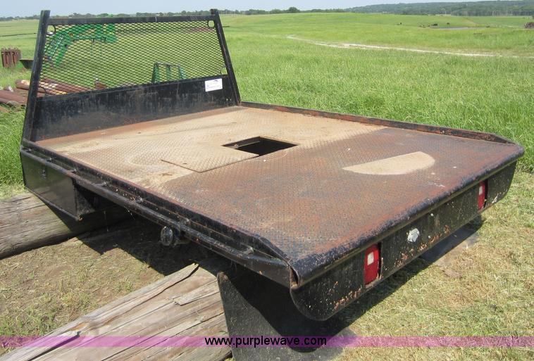 image for item D5535 Shop built pickup flatbed