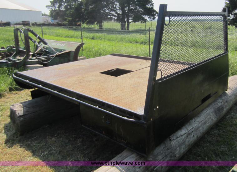 image for item D5535 Shop built pickup flatbed