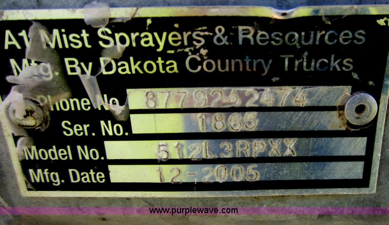 image for item D5537 2006 A1 mist sprayer