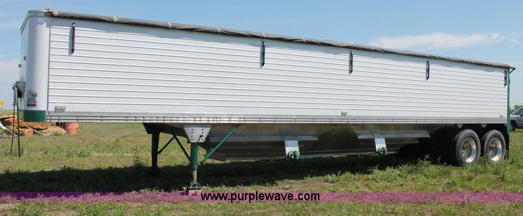 image for item D7890 1981 Timpte Super Hopper 40' grain trailer