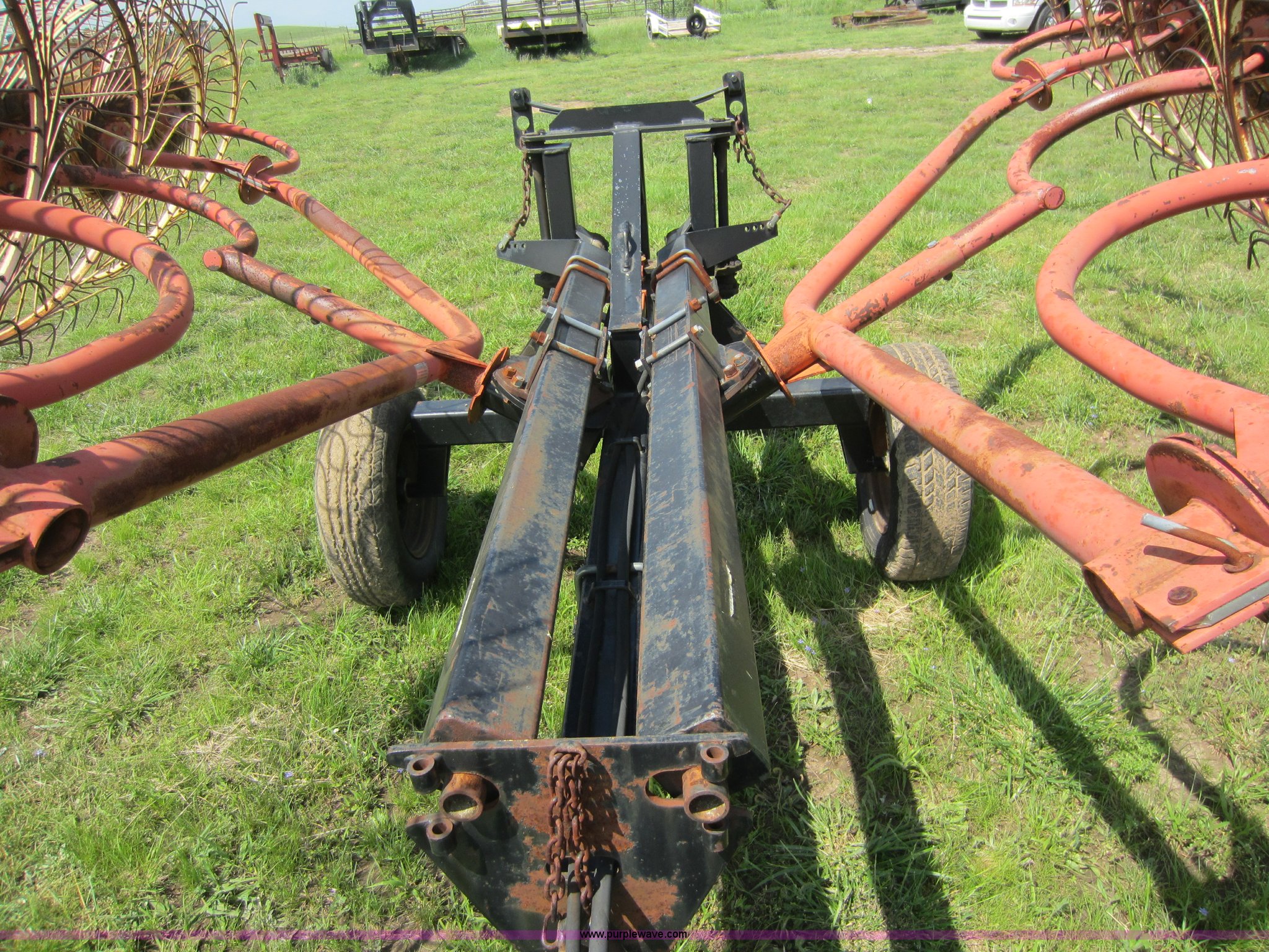 Kelderman 10 wheel hay rake in Ramona, OK Item C5490 sold Purple Wave