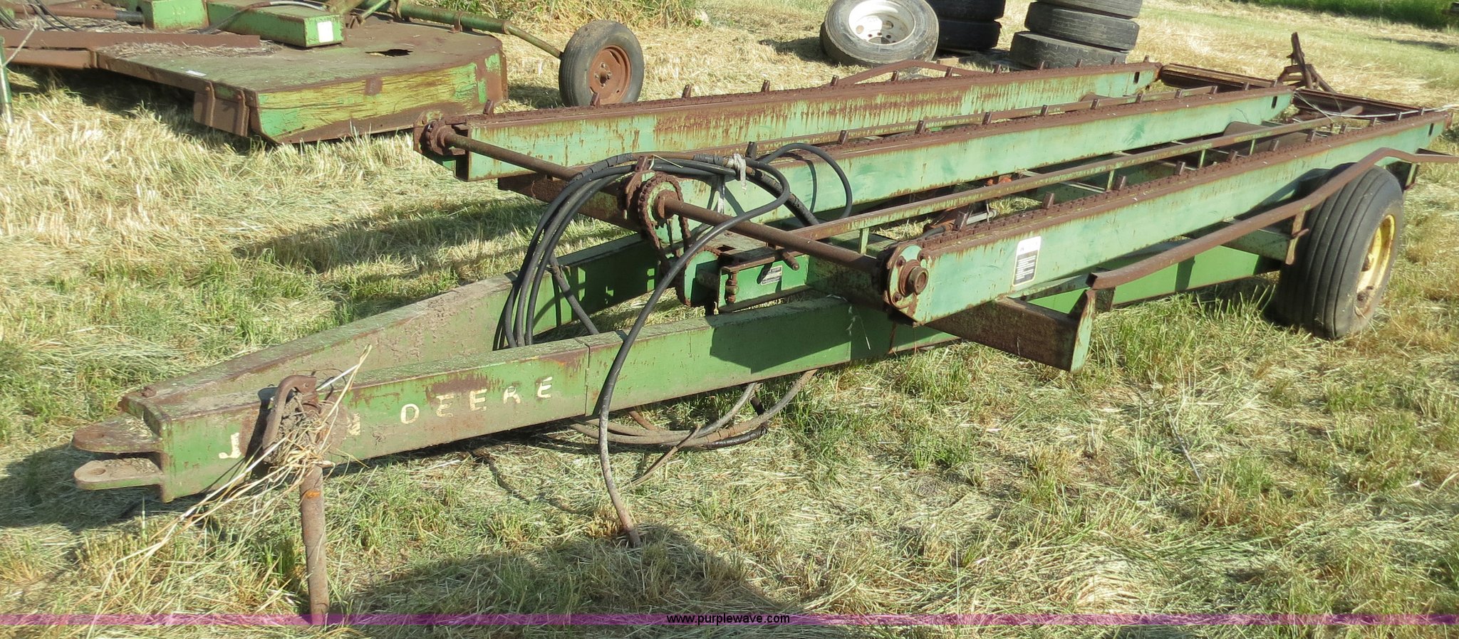 John Deere 200 hay stack mover in Little River, TX Item C9694 sold