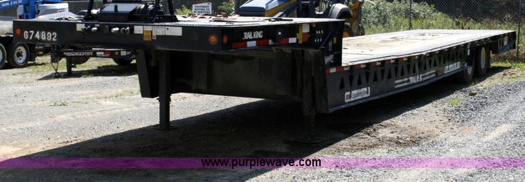 image for item A4936 2007 Trail King TK70HT Hydratail 48' trailer