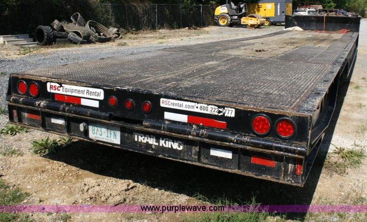 image for item A4936 2007 Trail King TK70HT Hydratail 48' trailer