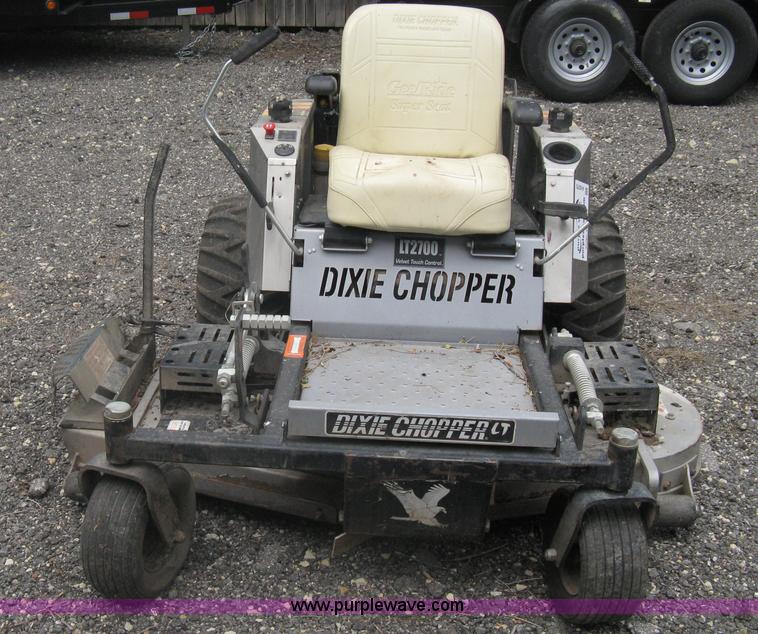 image for item A6370 Dixie Chopper LT2700 ZTR mower