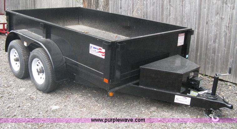 image for item A6371 2011 Liberty tandem axle dump trailer