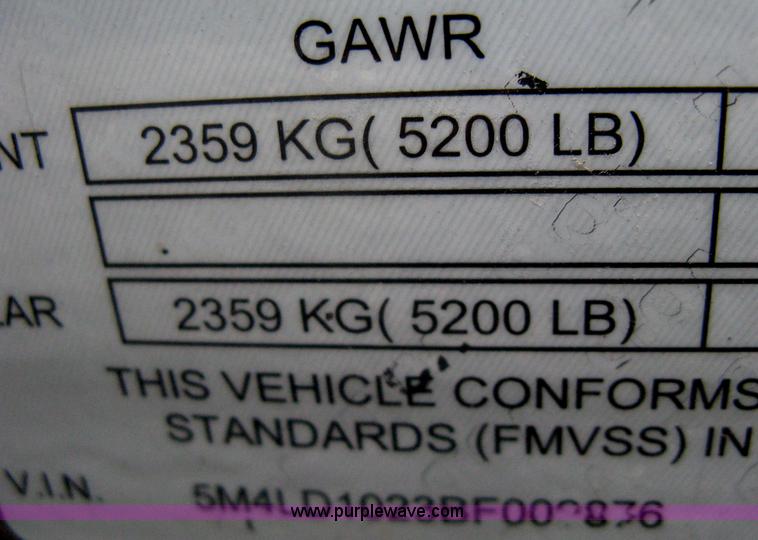 image for item A6371 2011 Liberty tandem axle dump trailer