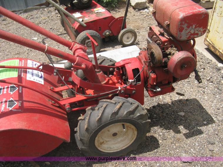 image for item A6381 Troy-Bilt rear tine roto tiller