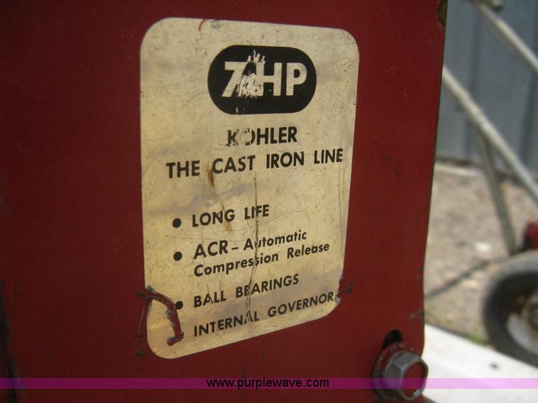 image for item A6381 Troy-Bilt rear tine roto tiller