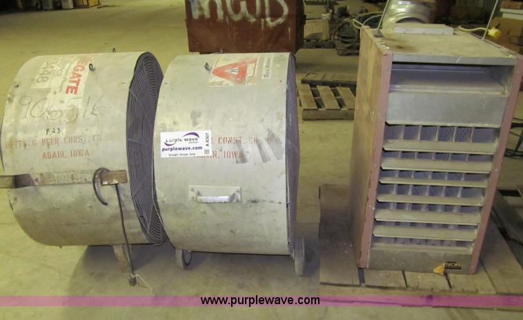 image for item A8307 (2) portable shop fans