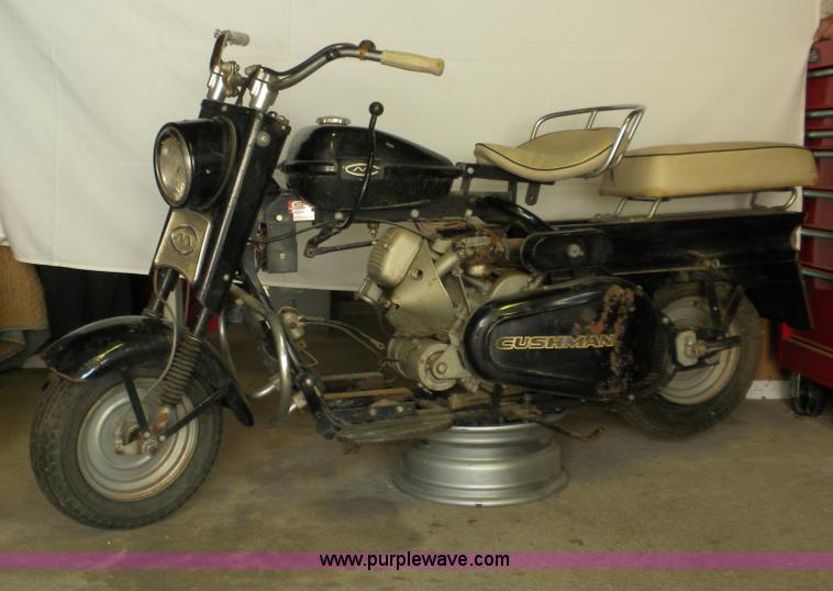 image for item B1282 1965 Cushman motorcycle