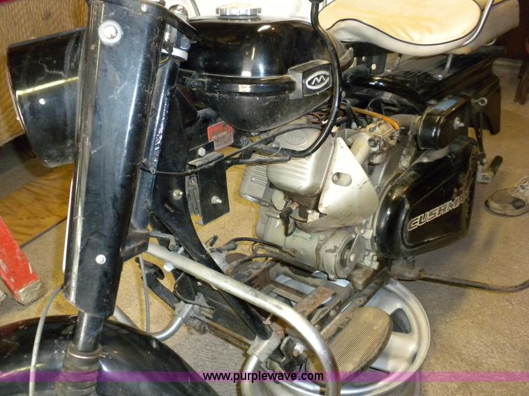 image for item B1282 1965 Cushman motorcycle