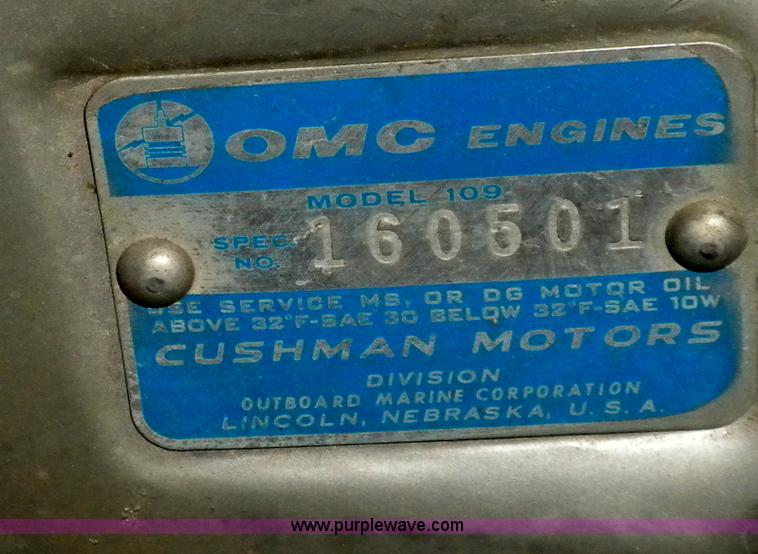 image for item B1282 1965 Cushman motorcycle