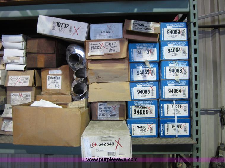 image for item B3212 Assorted unused muffler inventory