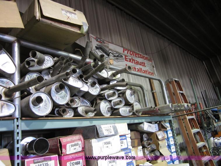 image for item B3212 Assorted unused muffler inventory