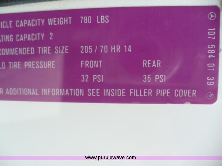 image for item B6365 1974 Mercedes Benz 450SL convertible hard top