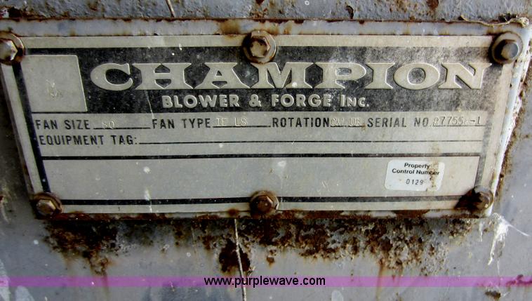 image for item B9111 Champion 80" blower