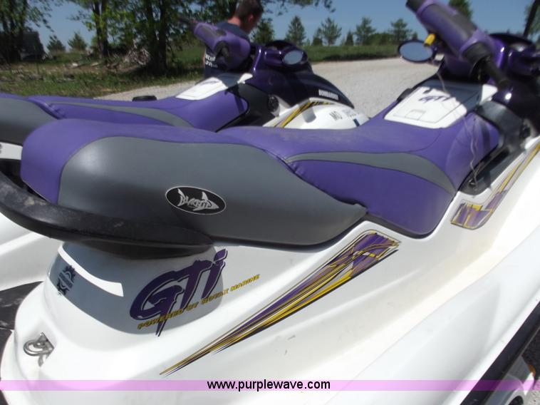 image for item C2048 (2) 1999 Bombarbier GTI Sea-Doos with trailer