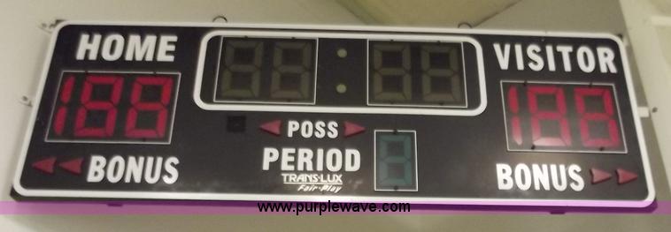 image for item C2051 Trans-Lux Fair-Play scoreboard