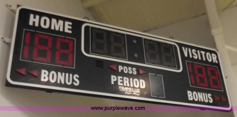 image for item C2051 Trans-Lux Fair-Play scoreboard