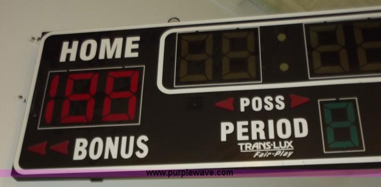 image for item C2051 Trans-Lux Fair-Play scoreboard