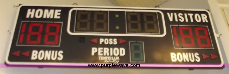 image for item C2052 Trans-Lux Fair-Play scoreboard
