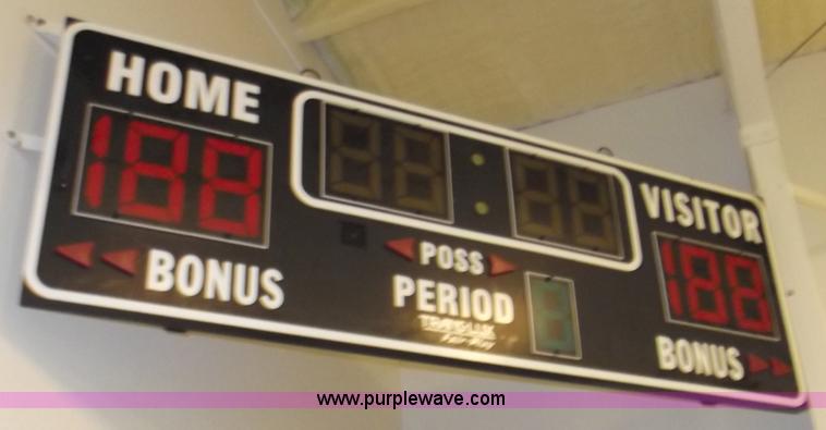 image for item C2052 Trans-Lux Fair-Play scoreboard