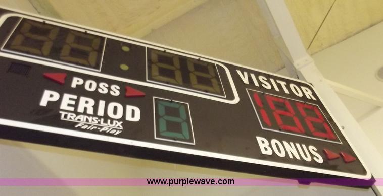 image for item C2052 Trans-Lux Fair-Play scoreboard