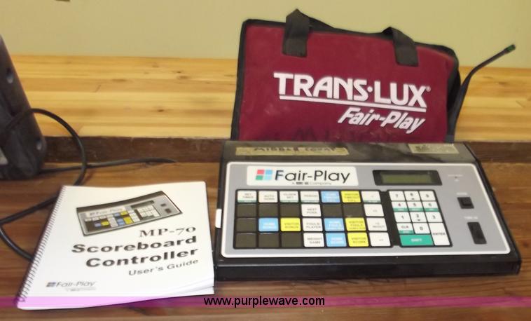 image for item C2052 Trans-Lux Fair-Play scoreboard