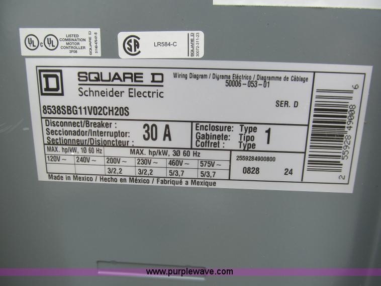 image for item D3215 (3) electrical disconnect boxes