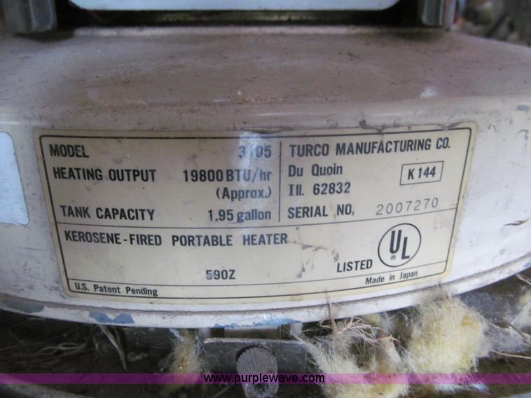 image for item G9485 Assorted tools and kerosene heaters